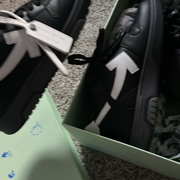 Out of Office Leather Sneakers off whites - Picture 3 of 4